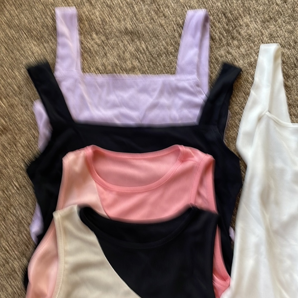 NEW size large but runs more like medium, and a body suit size small. Lot of 4 - Picture 3 of 9